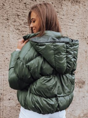 Dámska bunda SIMMON zelená Dstreet