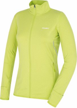 Women's zipper sweatshirt HUSKY Astel L bright green