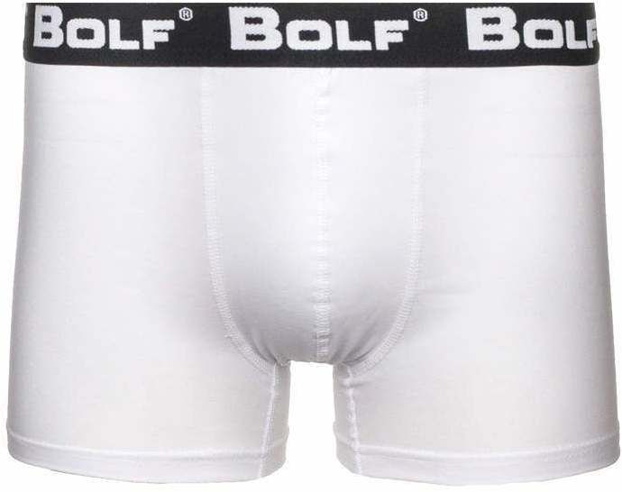 Štýlové pánske boxerky Bolf 0953 - biele,