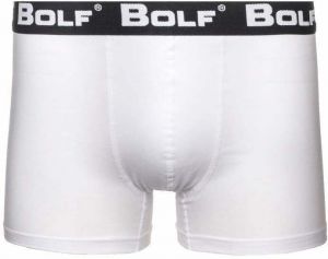 Štýlové pánske boxerky Bolf 0953 - biele,