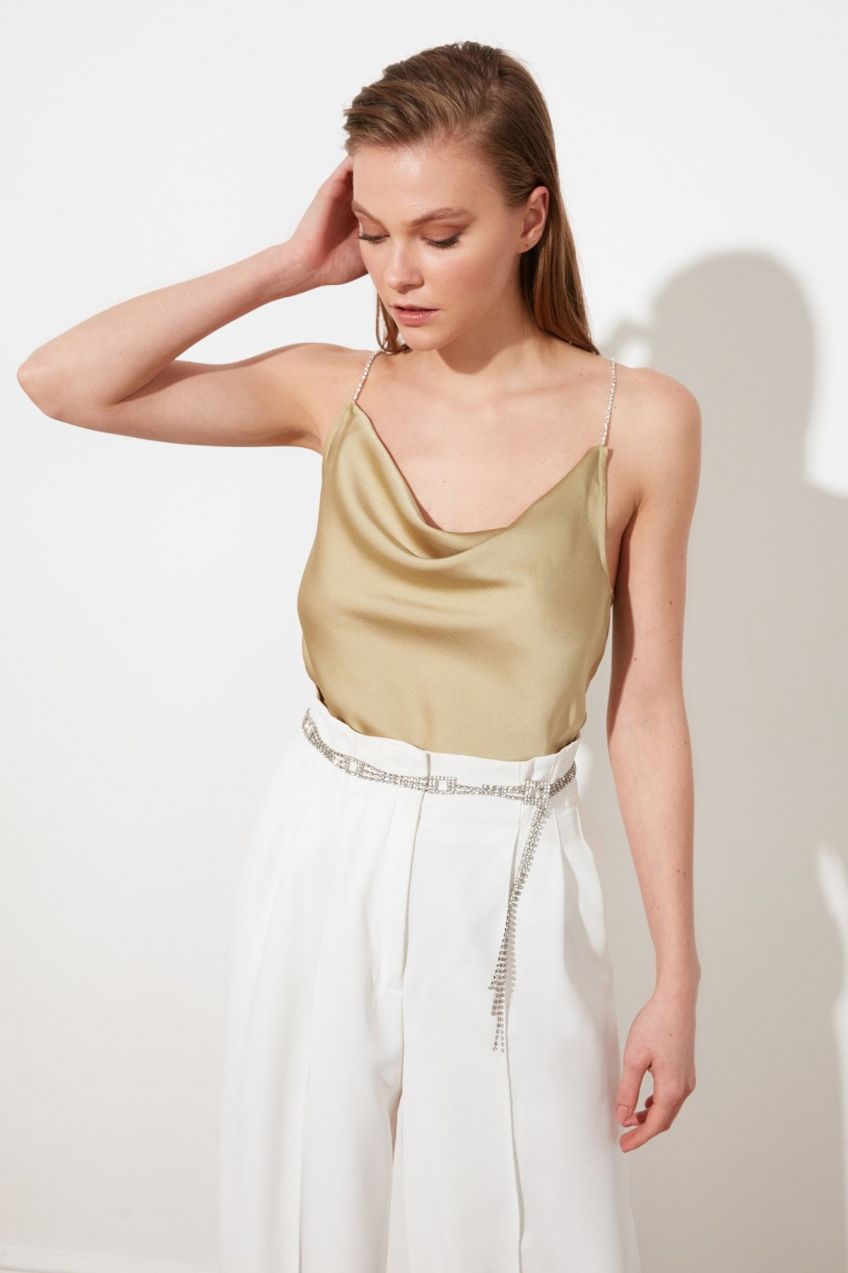 Dámsky top Trendyol Satin