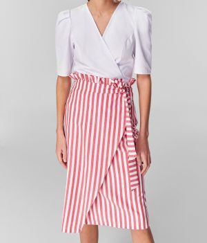 Dámska sukňa Trendyol Wrap Poplin