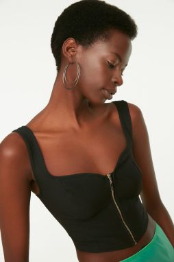 Dámsky crop top Trendyol Fancy