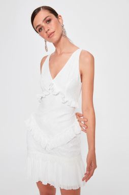 Dámske šaty Trendyol Frill Detailed