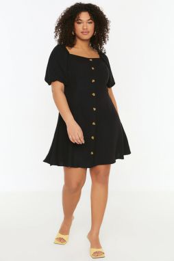 Dámske šaty Trendyol TBBSS22EL1673/Black