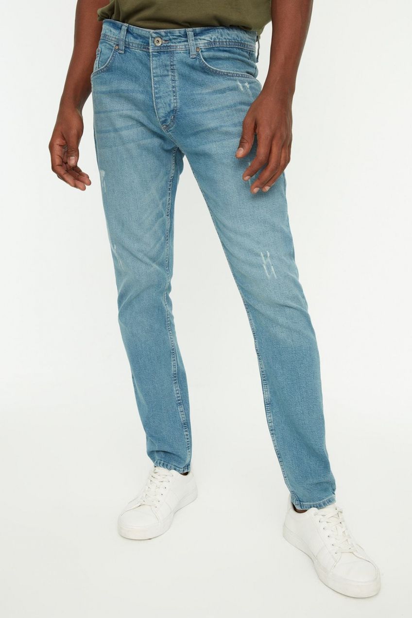 Pánske rifle Trendyol Skinny