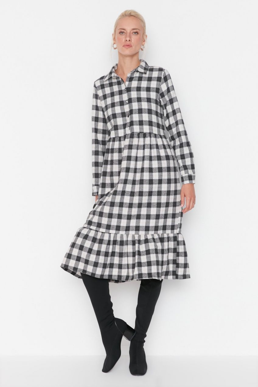 Dámske šaty Trendyol TWOAW22EL0687/Red