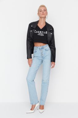 Dámske rifle Trendyol High Waist