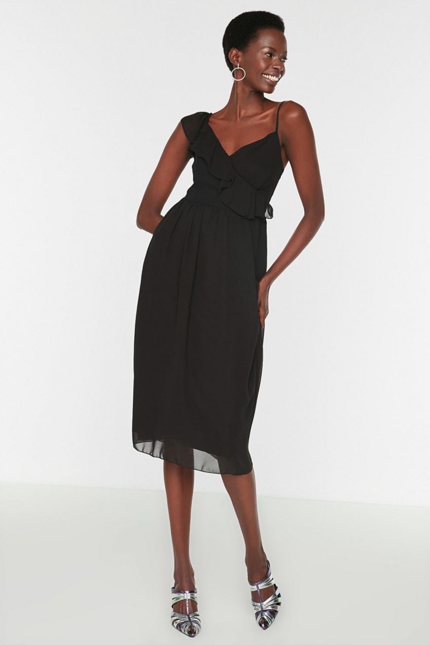 Dámske šaty Trendyol Chiffon