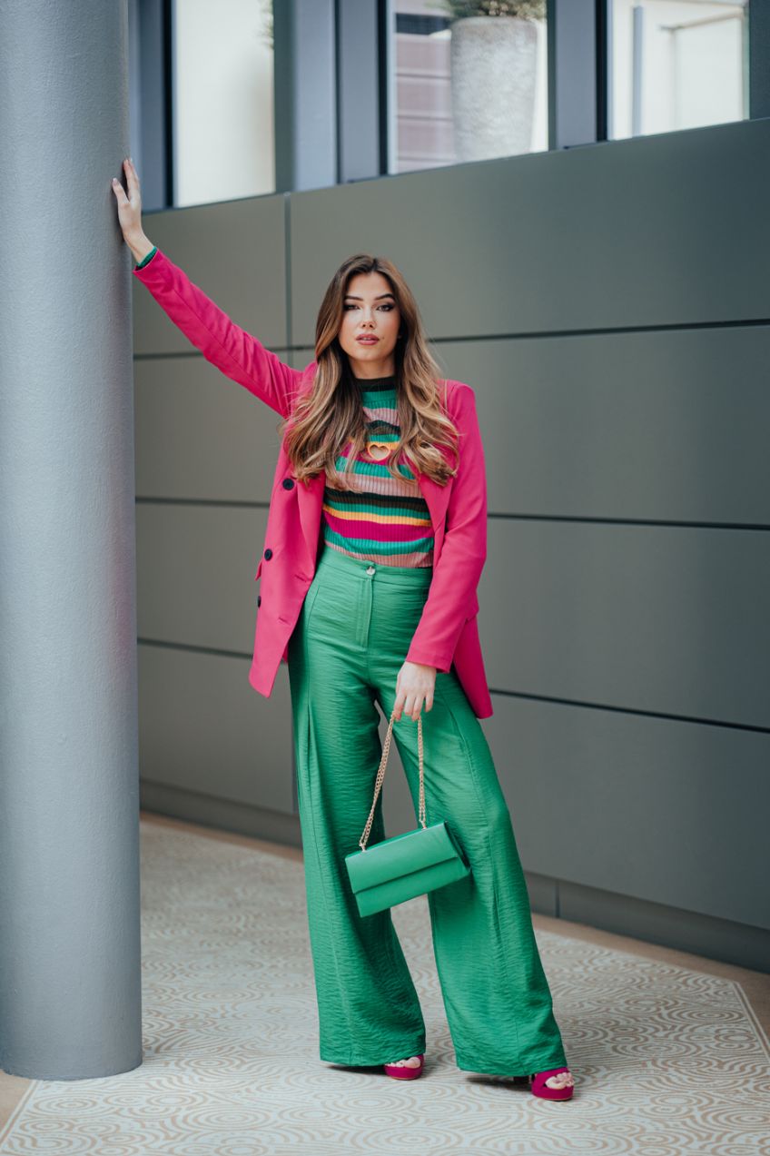 Dámske nohavice Trendyol Wide leg