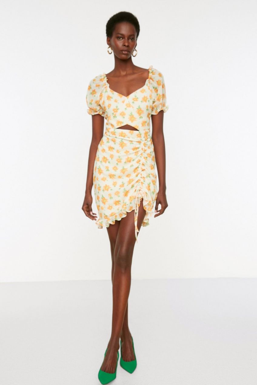 Dámske šaty Trendyol Floral
