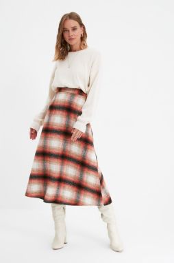 Dámska sukňa Trendyol Plaid