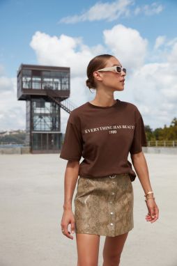 Dámske tričko Trendyol Printed