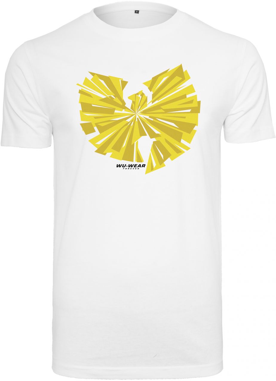 White T-shirt with Wu Wear logo
