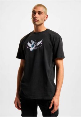 Vive la Liberte Oversize Tee Black Acid Wash