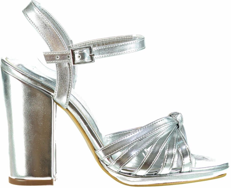 Dámske sandále Trendyol Metallic