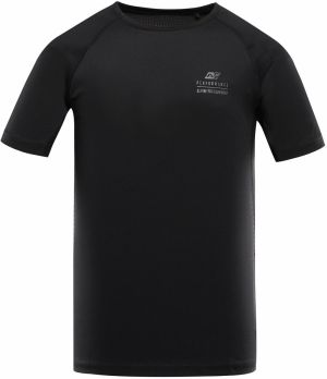 Men's functional T-shirt with cool-dry ALPINE PRO BOND black