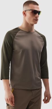 Men's cycling T-shirt 4F - brown