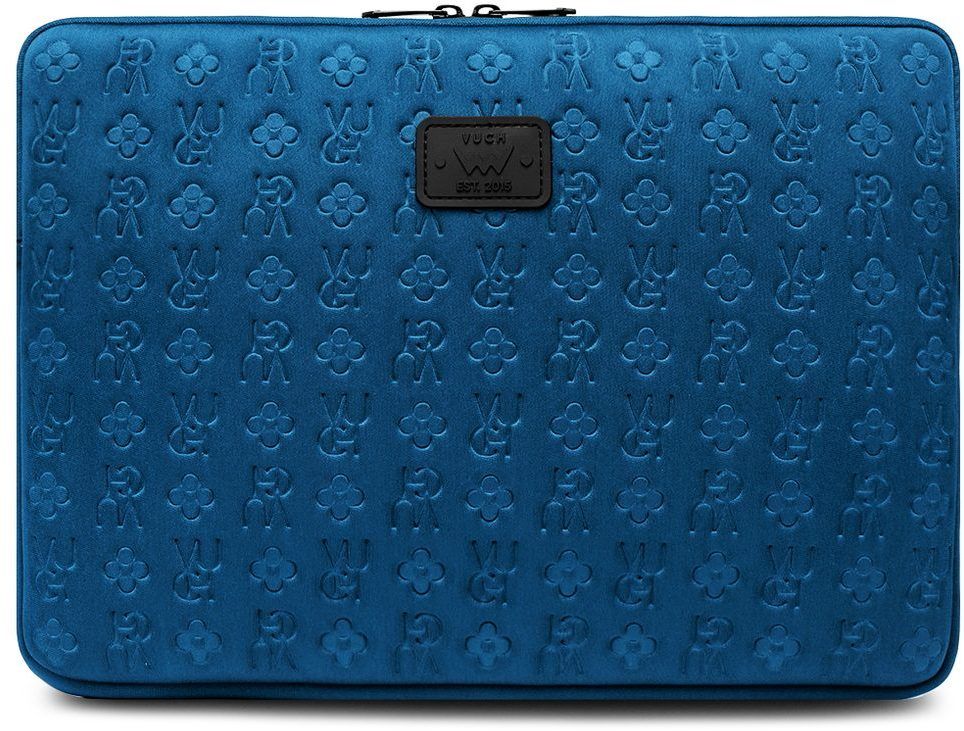 Vuch Modré dámske púzdro na notebook Evra Blue