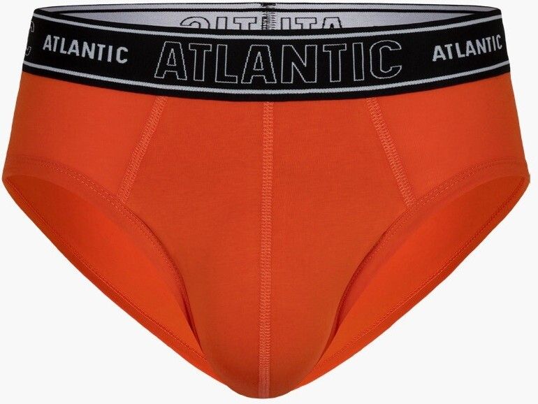 Pánske slipy ATLANTIC Magic Pocket - oranžové