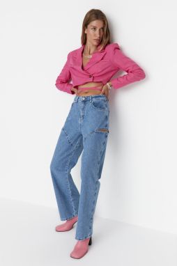 Dámske rifle Trendyol High Waist