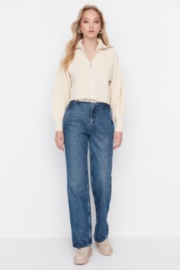 Dámske rifle Trendyol High Waist