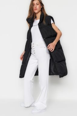 Trendyol Black oversize nafukovacia vesta