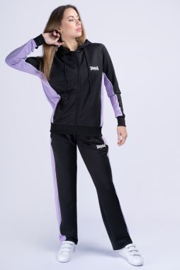 Dámska tepláková súprava Lonsdale 117270-Black/Lilac