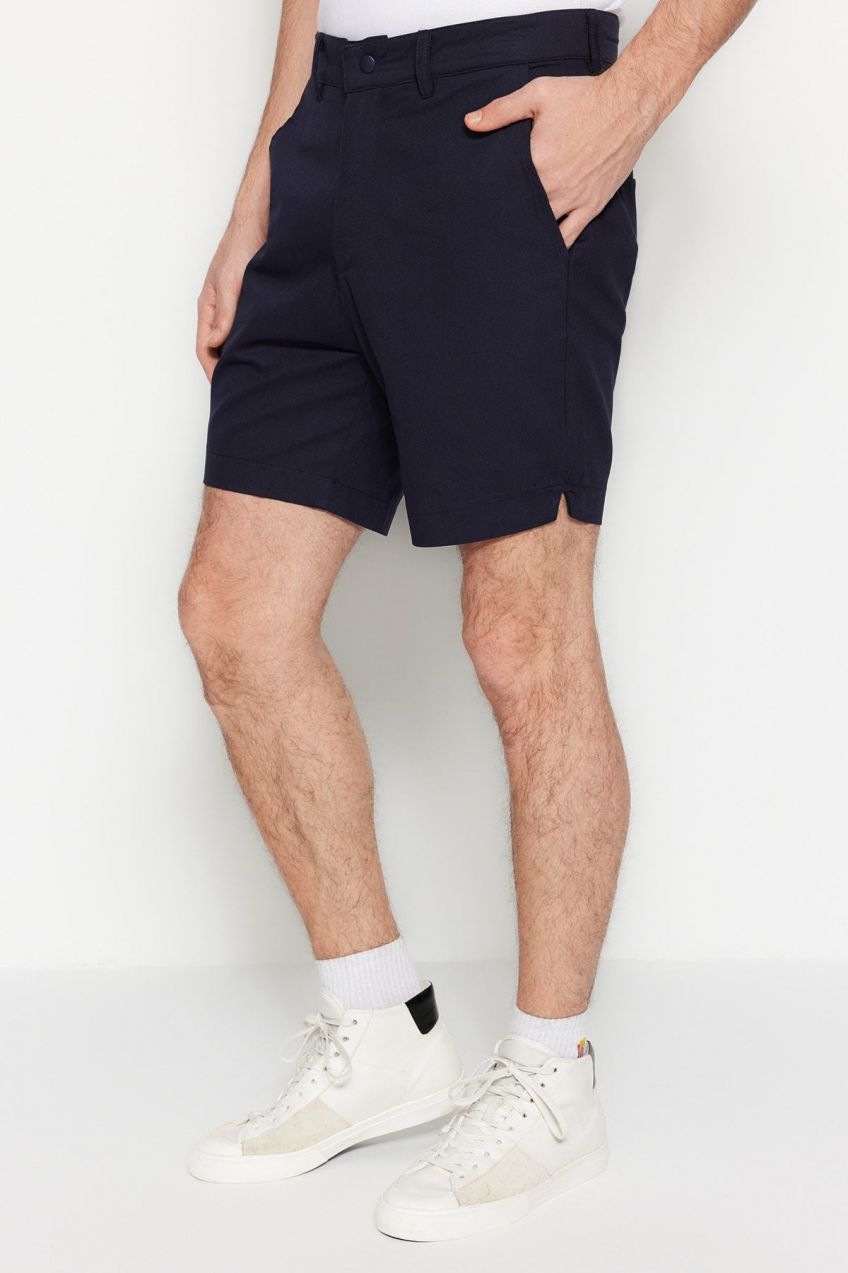 Trendyol Navy Blue Regular Fit Shorts