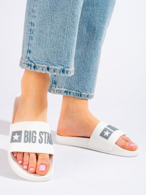 BIG STAR SHOES Big Star women's slippers white ff274A199101