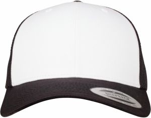 Retro Trucker Farebná Predná časť čierna/biela/čierna