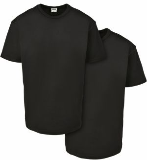 Organic Base T-Shirt 2-Pack Black+Black