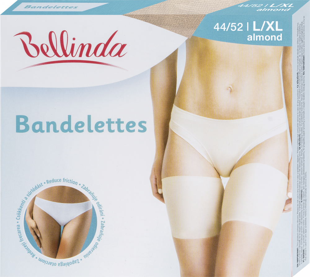 Bellinda 
OCHRANNÉ PÁSY NA STEHNÁ (COMFORT STRIPES) - Pásy na ochranu a zabránenie trenia - telová