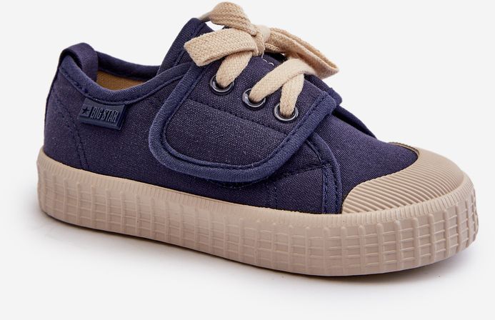 Children's sneakers HI-POLY SYSTEM BIG STAR Navy blue