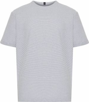 Trendyol Plus Size White Regular/Normal Cut Texture T-shirt