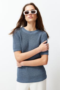 Trendyol Indigo Basic Knitwear Sweater