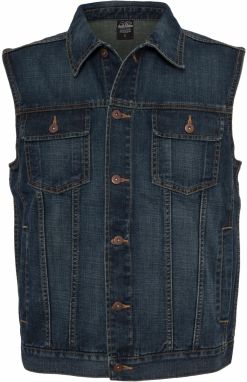 Denim vest denimblue