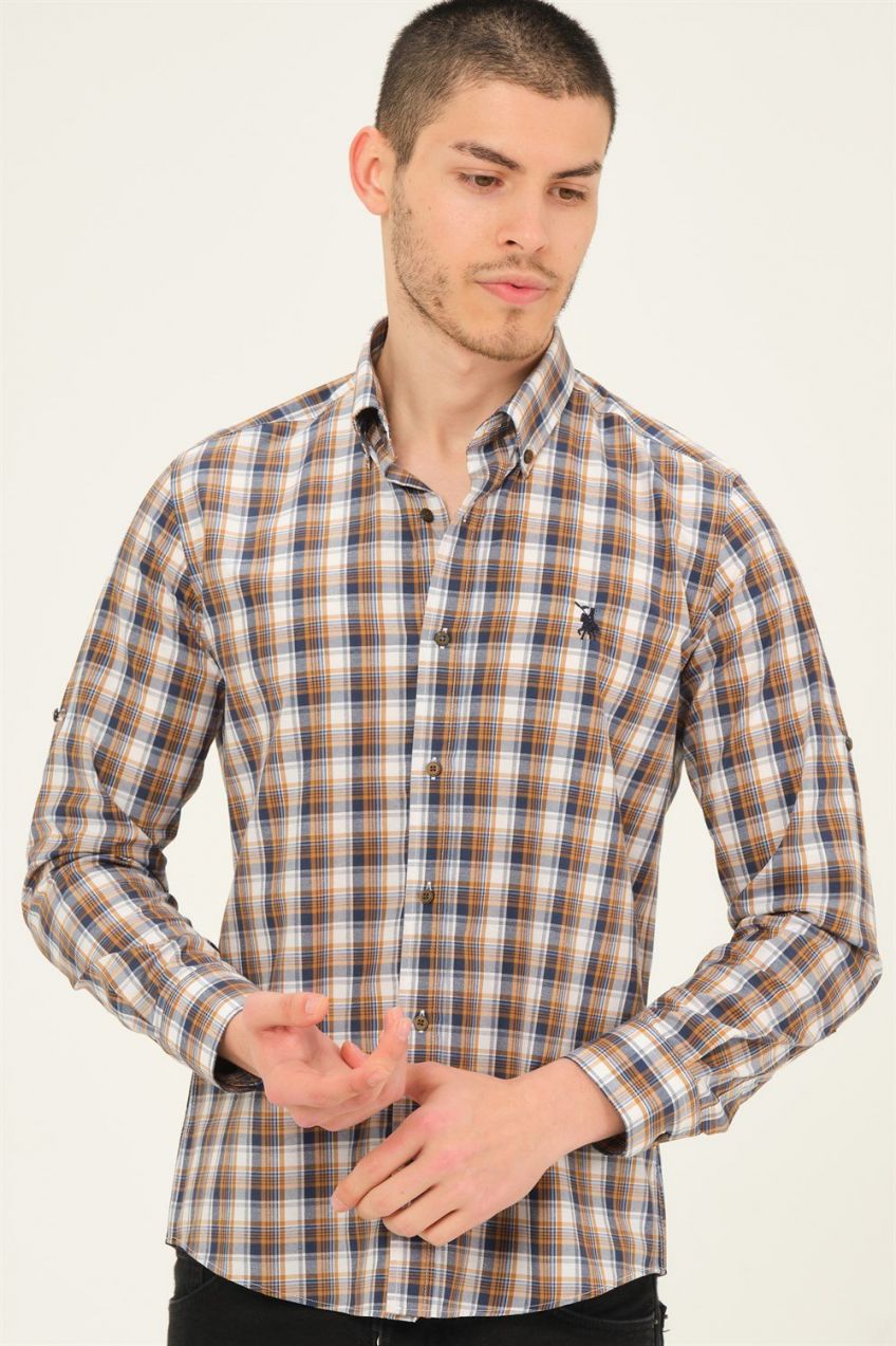 Pánska košeľa dewberry Plaid