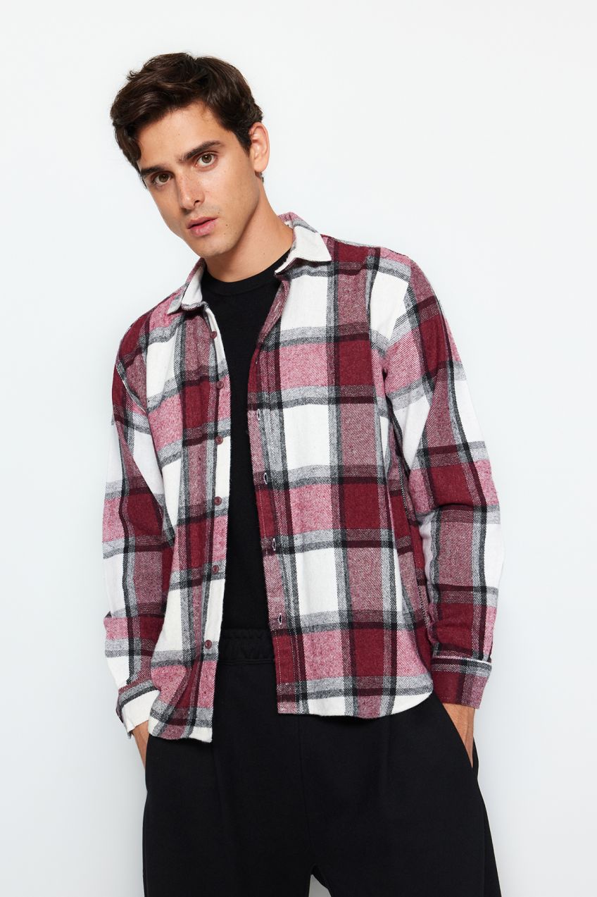 Pánska košeľa Trendyol Checkered