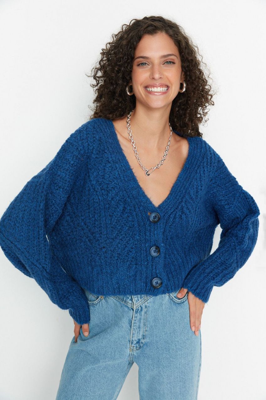 Dámsky kardigan Trendyol Crop