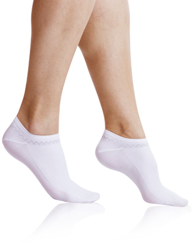 Bellinda 
FINE IN-SHOE SOCKS - Dámske nízke ponožky - biela