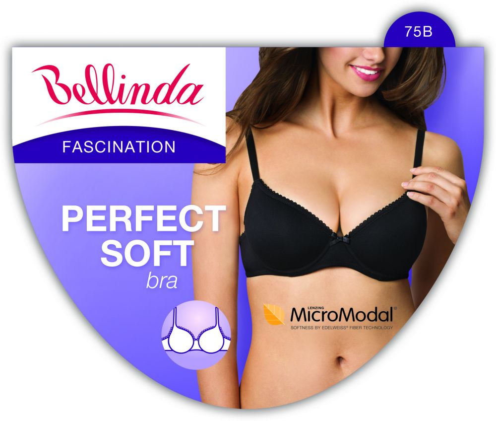Bellinda 
PERFECT SOFT BRA - Vystužená mäkká podprsenka - čierna
