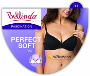 Bellinda 
PERFECT SOFT BRA - Vystužená mäkká podprsenka - čierna