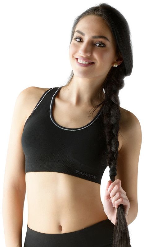 Women's bra Gina bamboo black