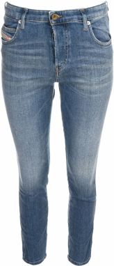Modré dámske slim fit rifle Diesel Babhila L