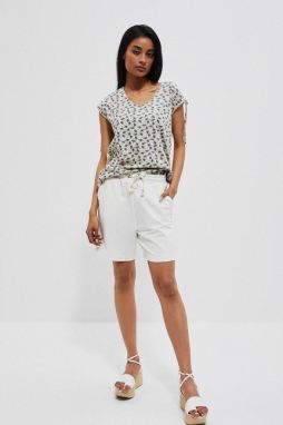 Warm shorts with pockets