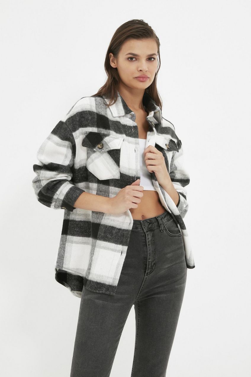 Dámska košeľa Trendyol Plaid
