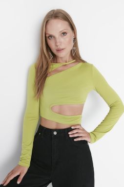 Dámsky Crop Top Trendyol Cut-Out