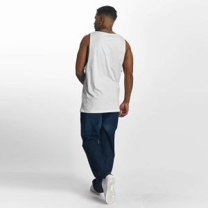 Men's Tank Top Basic White/Black