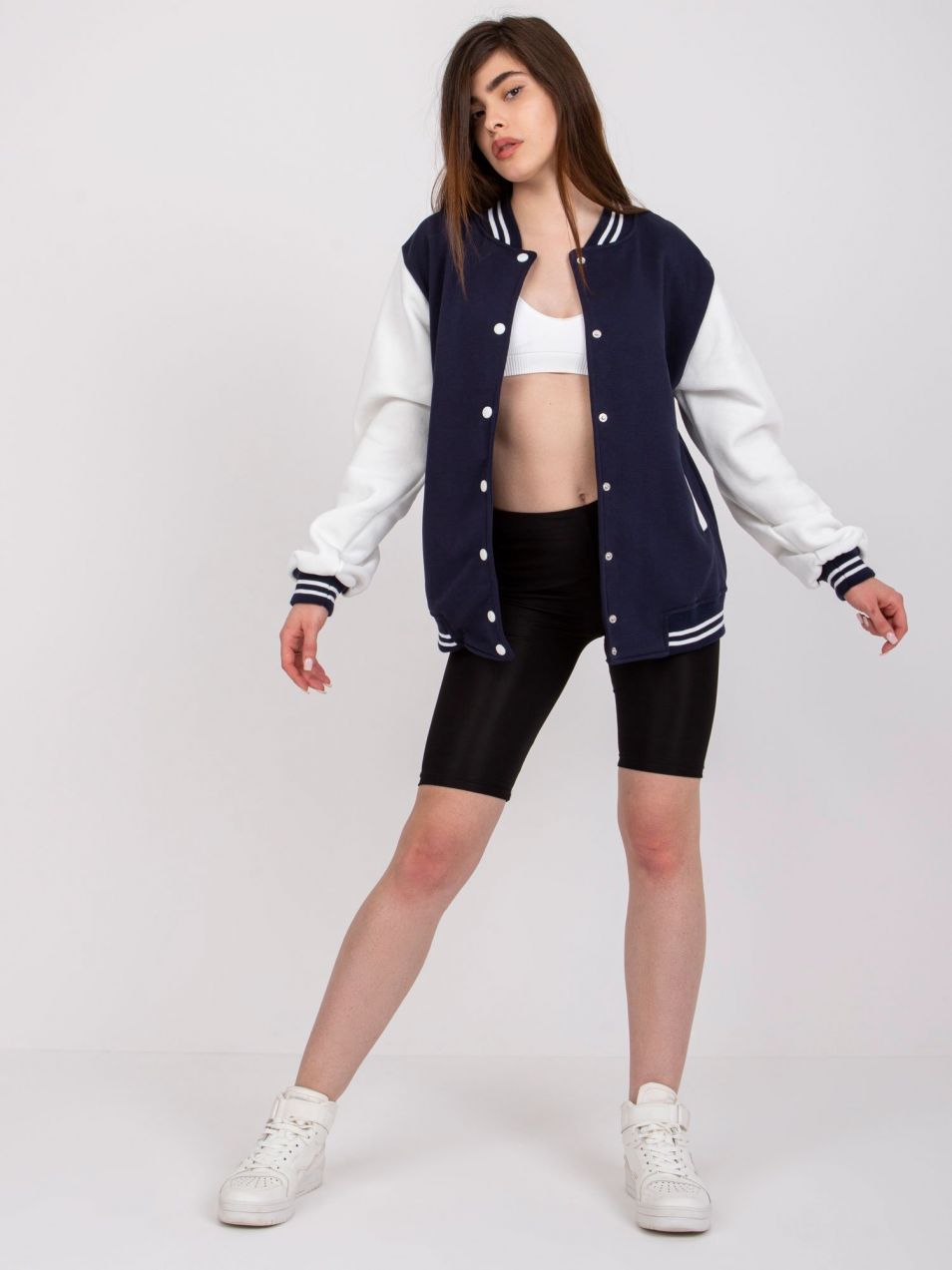 Dark blue tracksuit bomber Menorca